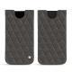 Funda de piel Apple iPhone Xr - Anthracite - Couture ( Pantone 424C ) 