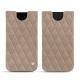 Custodia in pelle Apple iPhone Xr - Taupe vintage - Couture