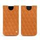 レザーケース Apple iPhone Xr - Mandarine vintage - Couture