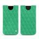 Lederschutzhülle Apple iPhone Xr - Menthe vintage - Couture