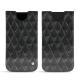 Lederschutzhülle Apple iPhone Xr - Onyx - Couture