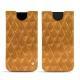 Lederschutzhülle Apple iPhone Xr - Or Maïa - Couture