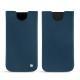 Lederschutzhülle Apple iPhone Xr - Blu mediterran