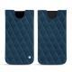 レザーケース Apple iPhone Xr - Blu mediterran - Couture