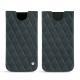 レザーケース Apple iPhone Xr - Blu marino - Couture