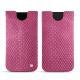 Funda de piel Apple iPhone Xr - Serpent ciclamino