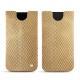 レザーケース Apple iPhone Xr - Serpent sabbia