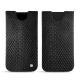 Apple iPhone Xr leather pouch - Serpent nero
