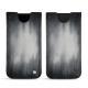 Custodia in pelle Apple iPhone Xr - Gris Patine