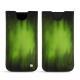 Lederschutzhülle Apple iPhone Xr - Vert Patine