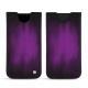 Lederschutzhülle Apple iPhone Xr - Violet Patine