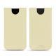 Funda de piel Apple iPhone Xr - Beige PU