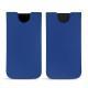 レザーケース Apple iPhone Xr - Bleu Océan PU