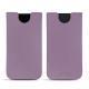 Lederschutzhülle Apple iPhone Xr - Lilas PU
