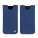 レザーケース Apple iPhone Xr - Bleu frisson