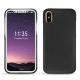 Custodia in pelle Apple iPhone X - Noir ( Nappa - Black ) 