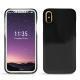 Capa em pele Apple iPhone X - Onyx ( Black ) 