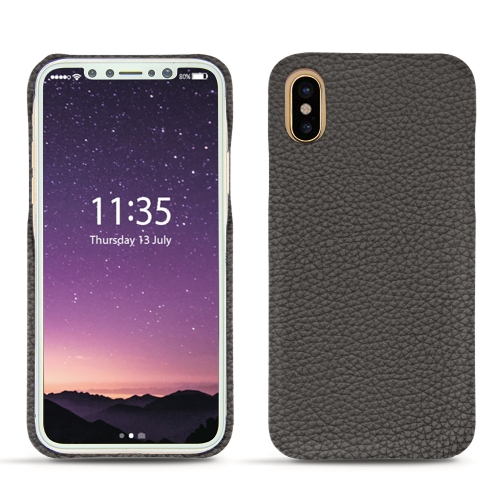Coque iphone xsAnthracite ( Pantone #41403c ) 