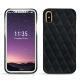 Custodia in pelle Apple iPhone X - Dark vintage - Couture