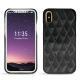 Lederschutzhülle Apple iPhone X - Onyx - Couture