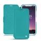 Funda de piel Apple iPhone X - Bleu fluo