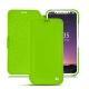 Custodia in pelle Apple iPhone X - Vert fluo
