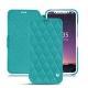 Capa em pele Apple iPhone X - Bleu fluo - Couture