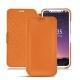 Funda de piel Apple iPhone X - Orange PU
