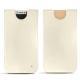 Custodia in pelle Apple iPhone X - Blanc (  Nappa - White ) 