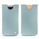 Custodia in pelle Apple iPhone X - Bleu ciel ( Nappa - Pantone 277C ) 