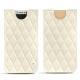 Custodia in pelle Apple iPhone X - Blanc - Couture ( Bologna - White ) 