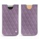 Capa em pele Apple iPhone X - Lilas - Couture ( Nappa - Pantone 2645U ) 