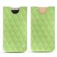 가죽 커버 Apple iPhone X - Vert olive - Couture ( Nappa - Pantone 578U ) 