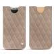 Capa em pele Apple iPhone X - Taupe vintage - Couture