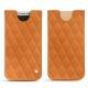Capa em pele Apple iPhone X - Mandarine vintage - Couture