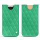 Funda de piel Apple iPhone X - Menthe vintage - Couture