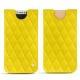 Capa em pele Apple iPhone X - Jaune fluo - Couture