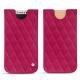 Capa em pele Apple iPhone X - Rose fluo - Couture