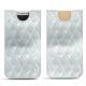 Funda de piel Apple iPhone X - Platinium - Couture