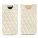 Funda de piel Apple iPhone X - Blanc escumo - Couture