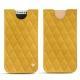 Funda de piel Apple iPhone X - Jaune soulèu - Couture
