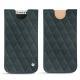 가죽 커버 Apple iPhone X - Blu marino - Couture