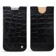 가죽 커버 Apple iPhone X - Crocodile nero