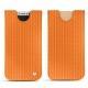 가죽 커버 Apple iPhone X - Abaca arancio