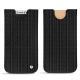 Capa em pele Apple iPhone X - Abaca nero