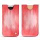 Custodia in pelle Apple iPhone X - Rose Patine