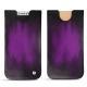 Capa em pele Apple iPhone X - Violet Patine