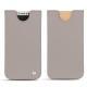 가죽 커버 Apple iPhone X - Taupe innocent