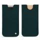 Funda de piel Apple iPhone X - Vert séduisant