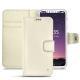レザーケース Apple iPhone X - Blanc (  Nappa - White ) 